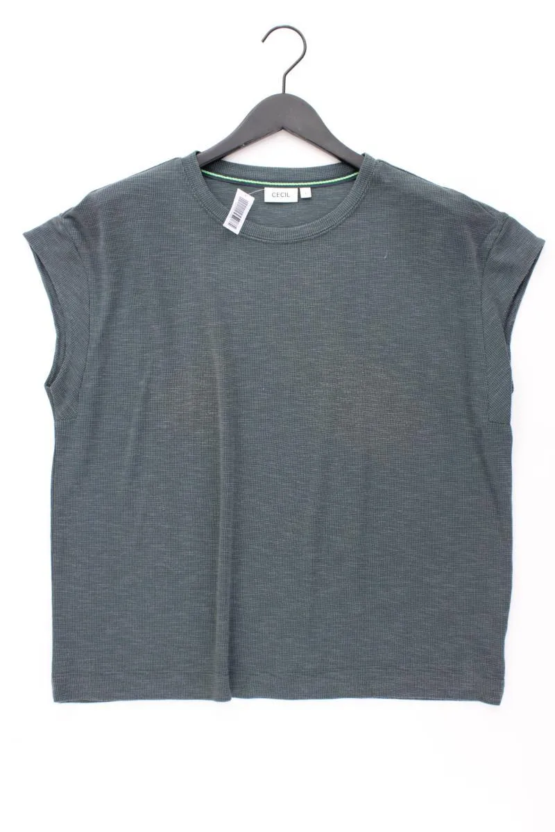 Cecil T-Shirt Gr. L Kurzarm grün