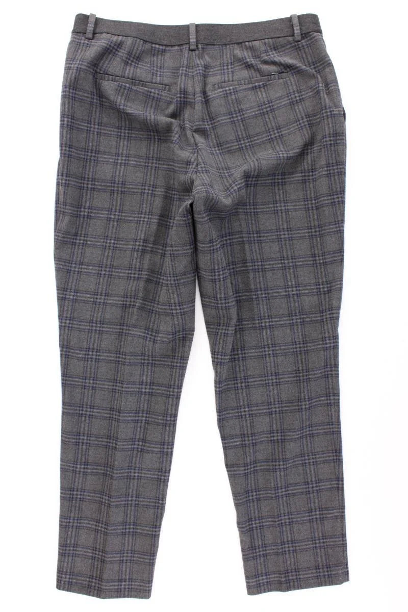 Uniqlo Stoffhose Gr. XL kariert grau aus Polyester