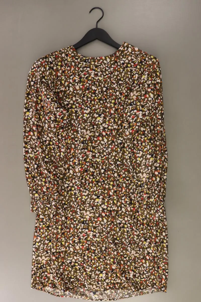 s.Oliver Langarmkleid Gr. 36 grün aus Viskose