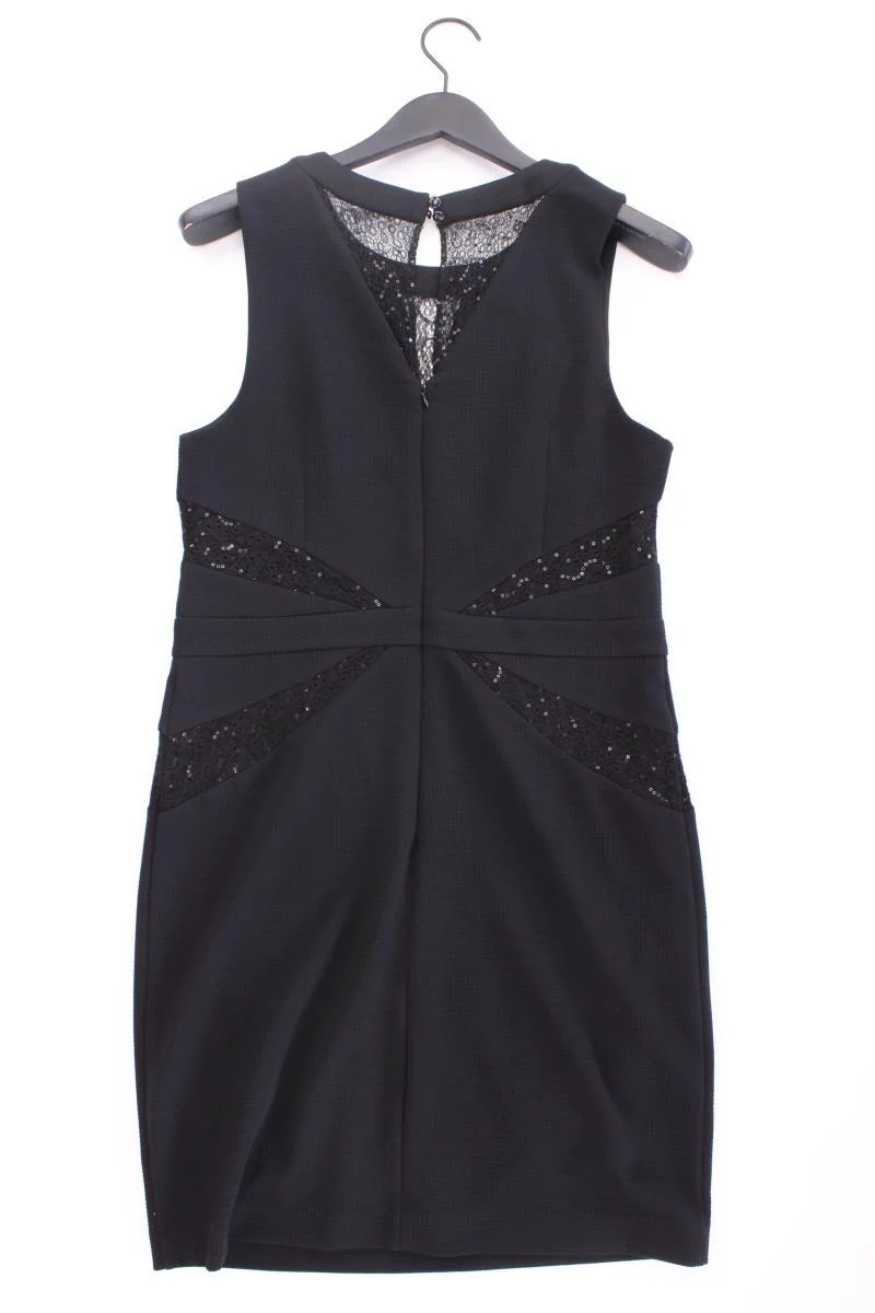 K Design Midikleid Gr. L Ärmellos schwarz aus Polyester