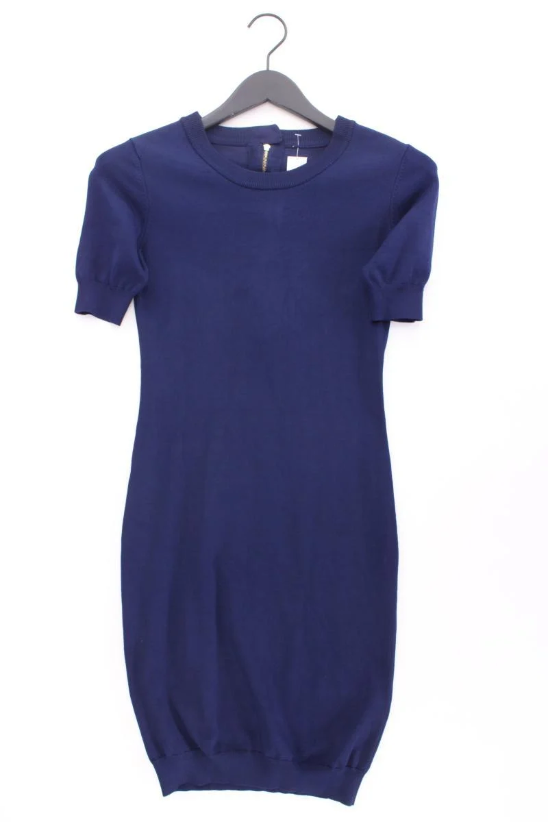 Morgan Schlauchkleid Gr. XS Kurzarm blau