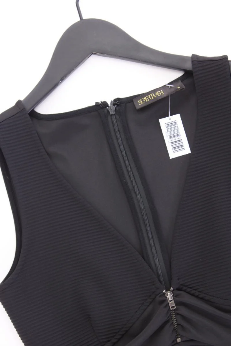 Supertrash Abendkleid Gr. M neuwertig Ärmellos schwarz aus Polyester