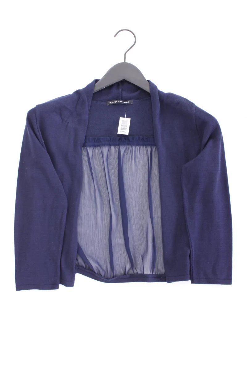 Expresso Bolero Gr. S 3/4 Ärmel blau aus Polyacryl