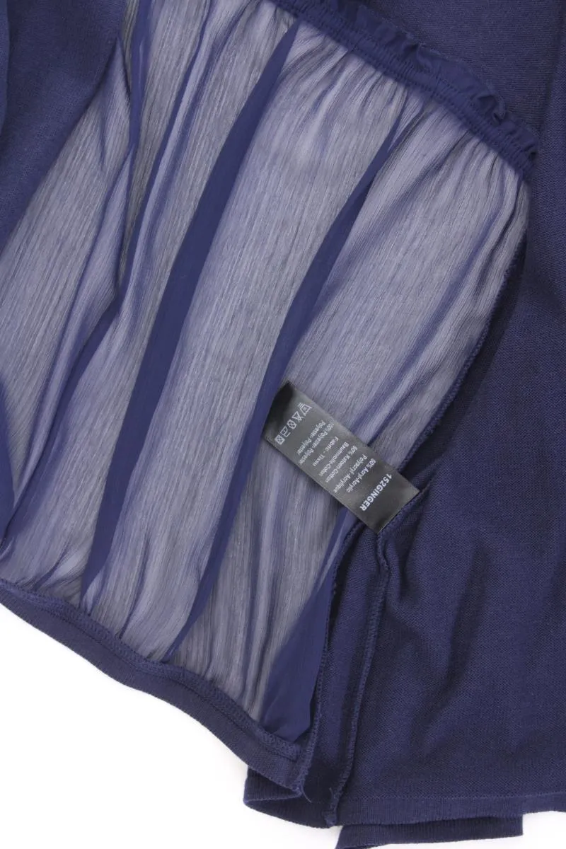 Expresso Bolero Gr. S 3/4 Ärmel blau aus Polyacryl