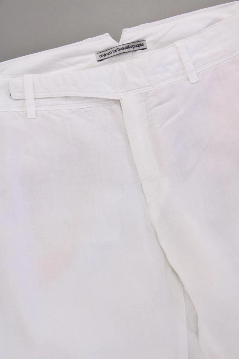 Drykorn Leinenhose Gr. W28/L34 weiß