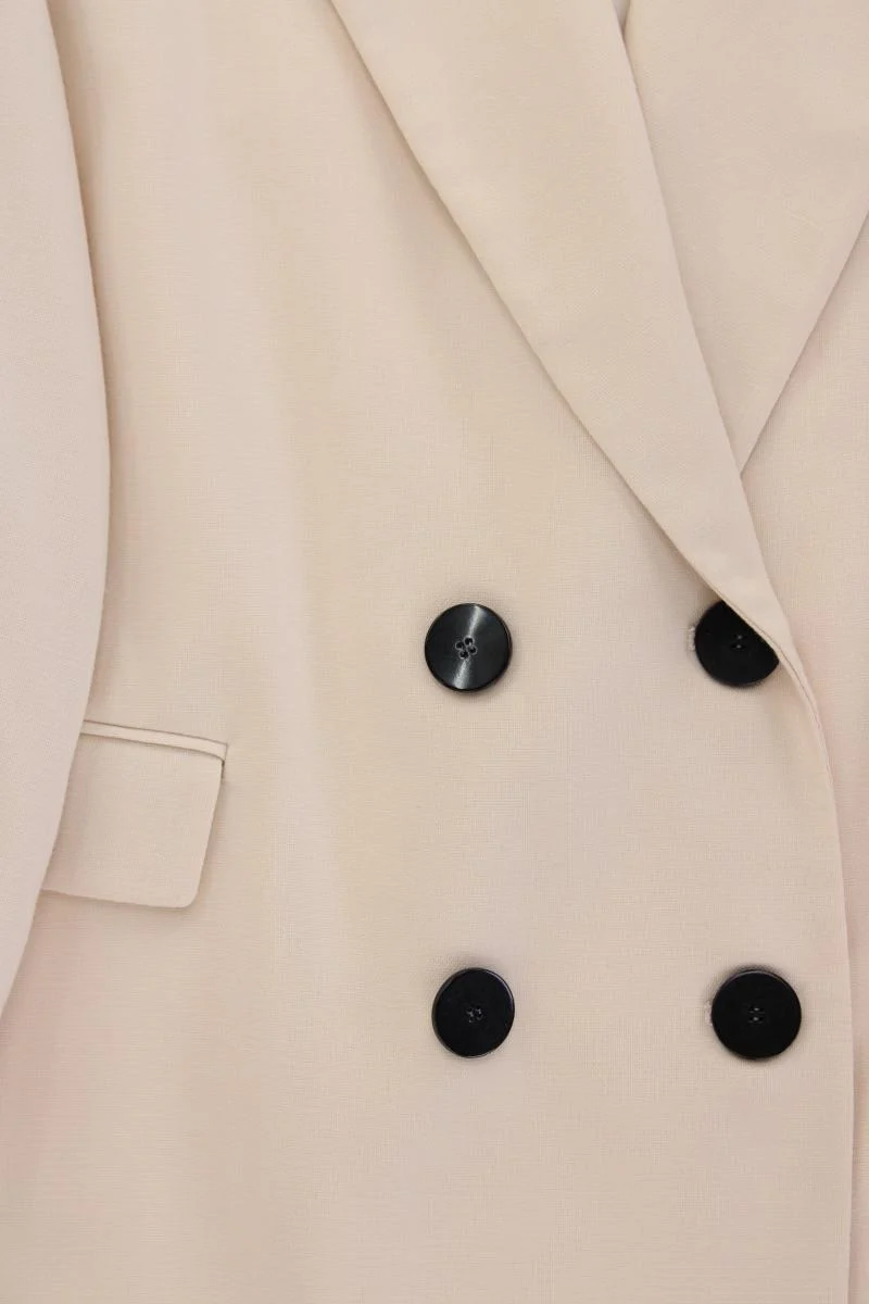 Zara Longblazer Gr. XL neu mit Etikett Neupreis: 59,95€! creme aus Polyester