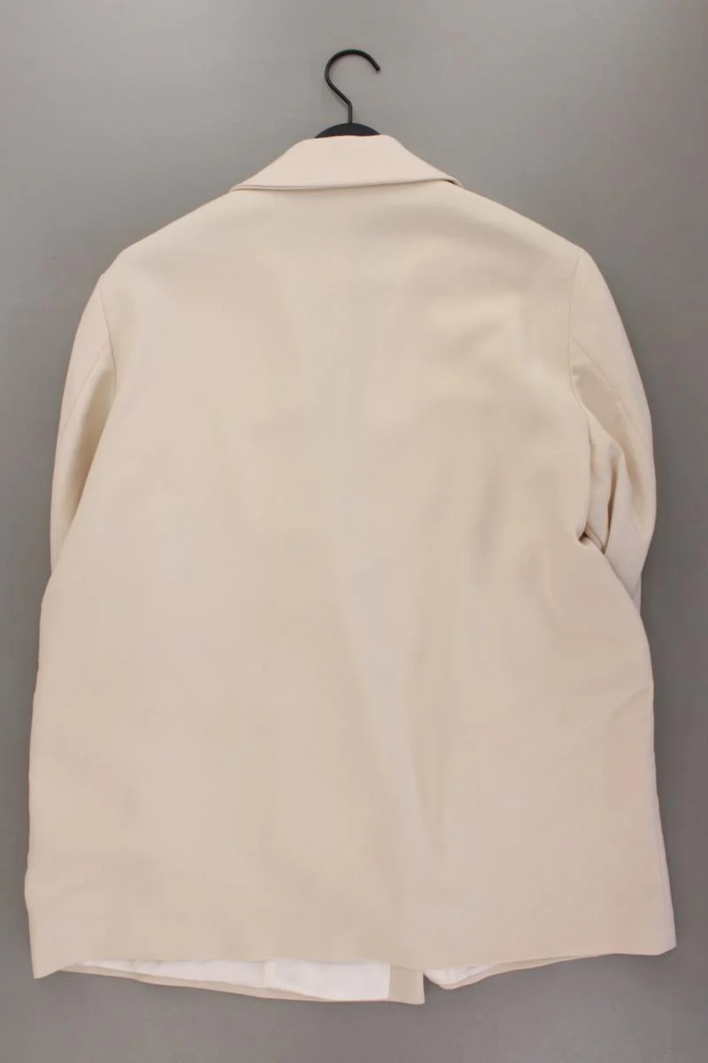 Zara Longblazer Gr. XL neu mit Etikett Neupreis: 59,95€! creme aus Polyester
