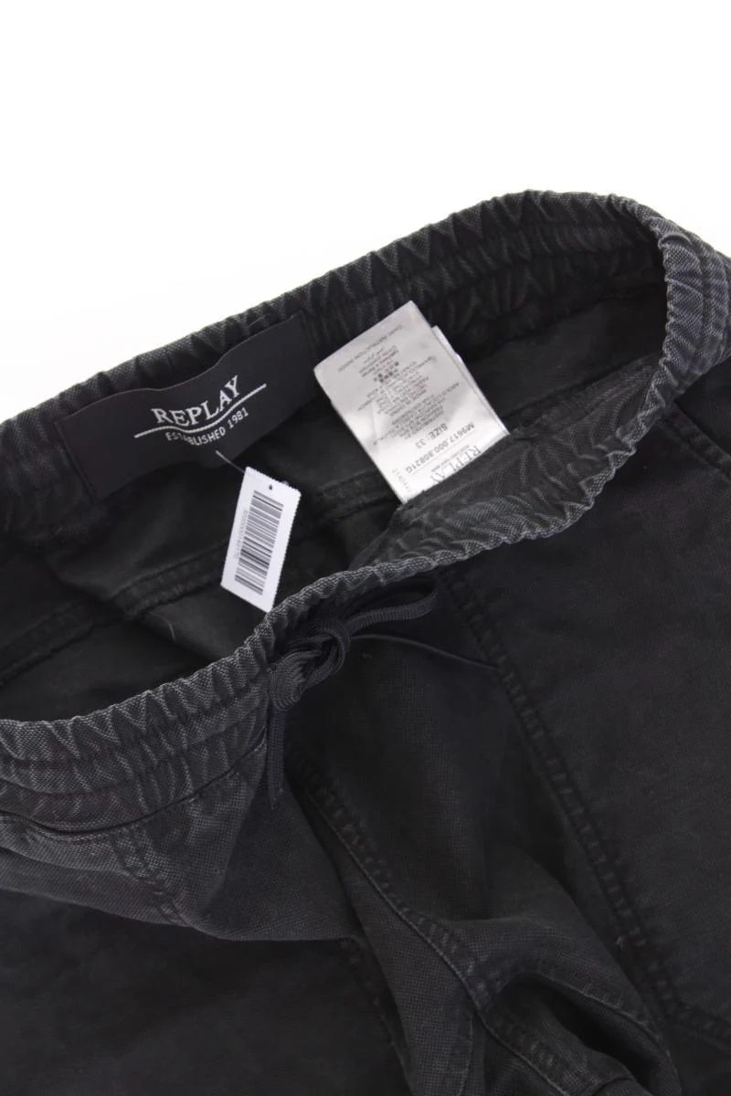 Replay Baggy Pants für Herren Gr. W33 grau