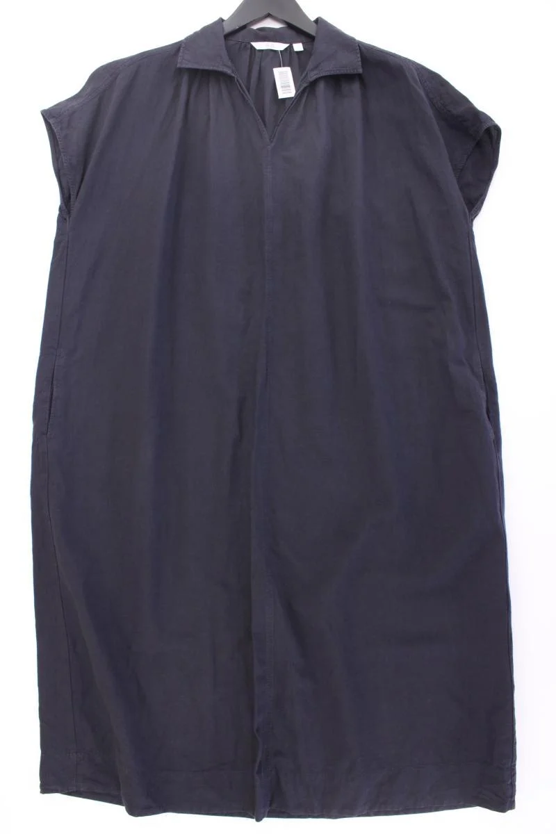 Uniqlo Kurzarmkleid Gr. M grau aus Viskose