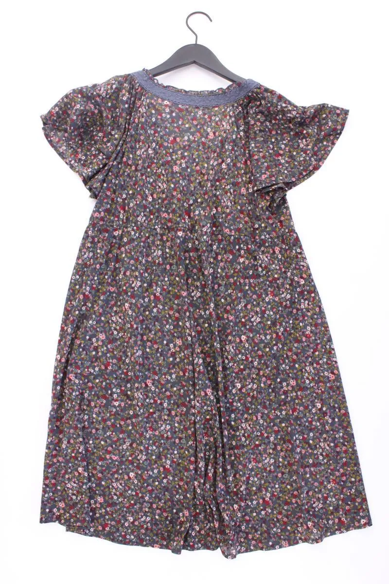 Esprit Kurzarmkleid Gr. S mit Blumenmuster mehrfarbig