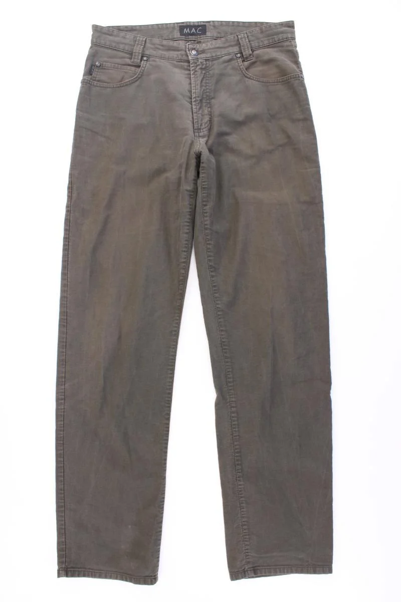 MAC Five-Pocket-Hose für Herren Gr. W32/L34 Modell Ray olivgrün aus Baumwolle