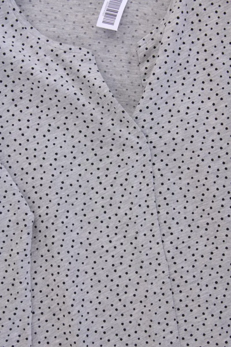 Tom Tailor Classic Shirt Gr. XL gepunktet 3/4 Ärmel grau aus Baumwolle