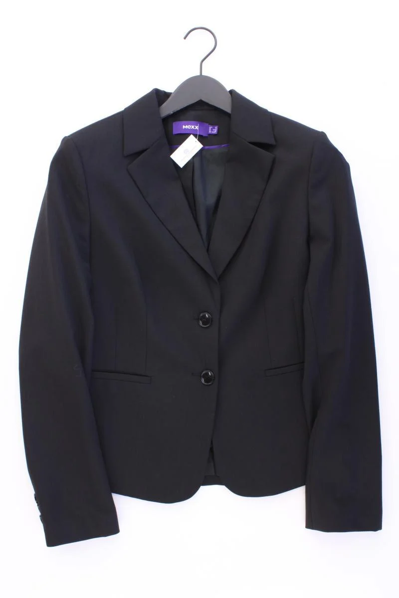 Mexx Classic Blazer Gr. 40 schwarz aus Polyester