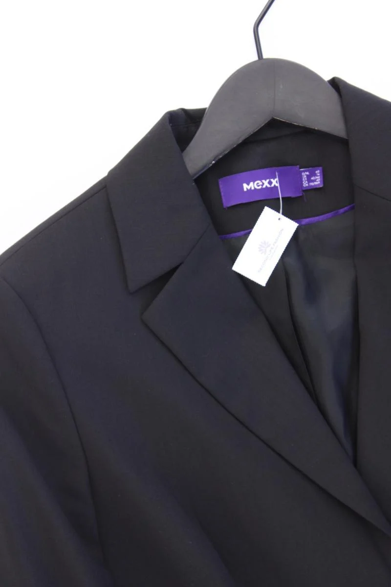 Mexx Classic Blazer Gr. 40 schwarz aus Polyester