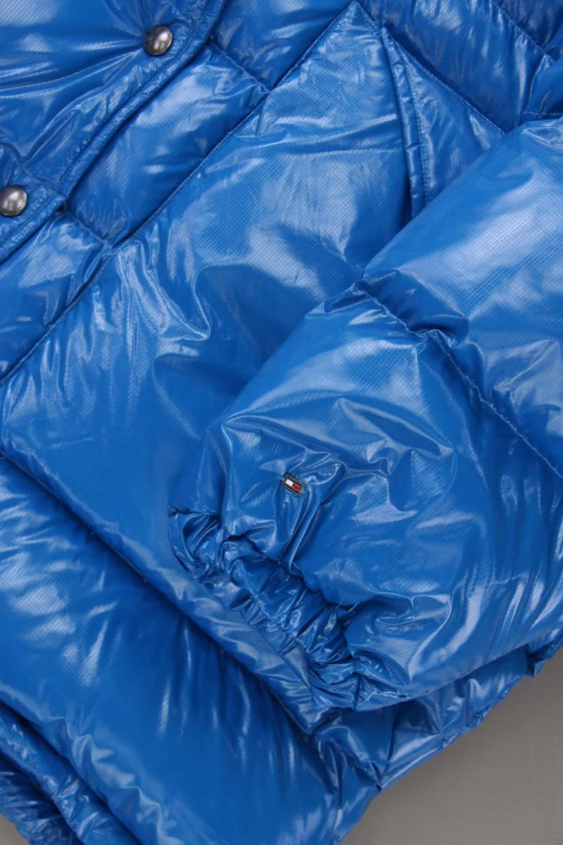 Tommy Hilfiger Daunenjacke Gr. L neuwertig blau aus Polyamid