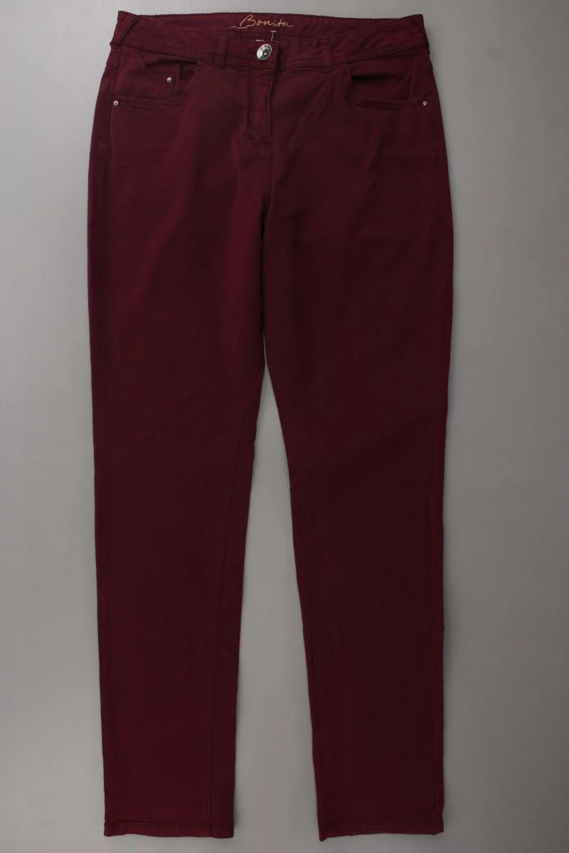 Bonita Five-Pocket-Hose Gr. 42 lila aus Baumwolle