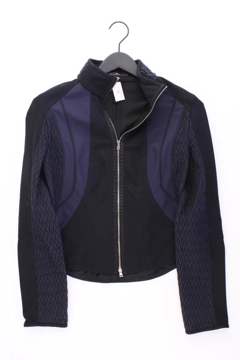 Marc Cain Übergangsjacke Gr. 38 schwarz aus Polyamid