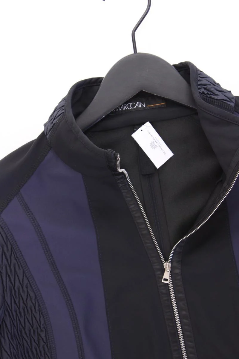 Marc Cain Übergangsjacke Gr. 38 schwarz aus Polyamid