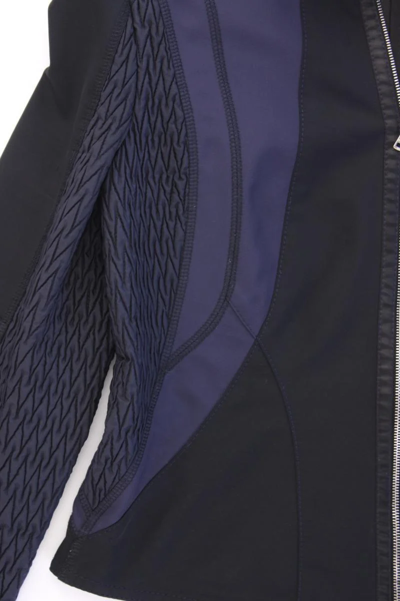 Marc Cain Übergangsjacke Gr. 38 schwarz aus Polyamid