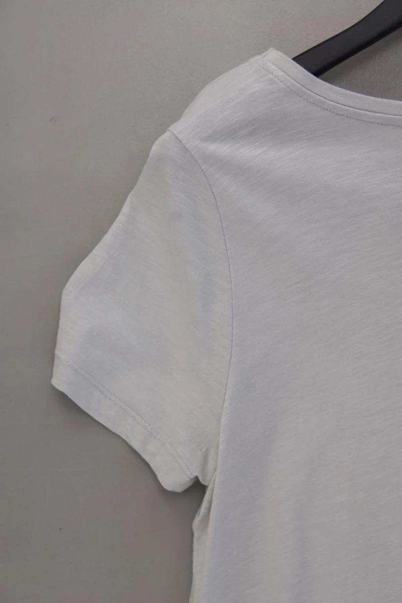 Street One T-Shirt Gr. 42 Kurzarm grau