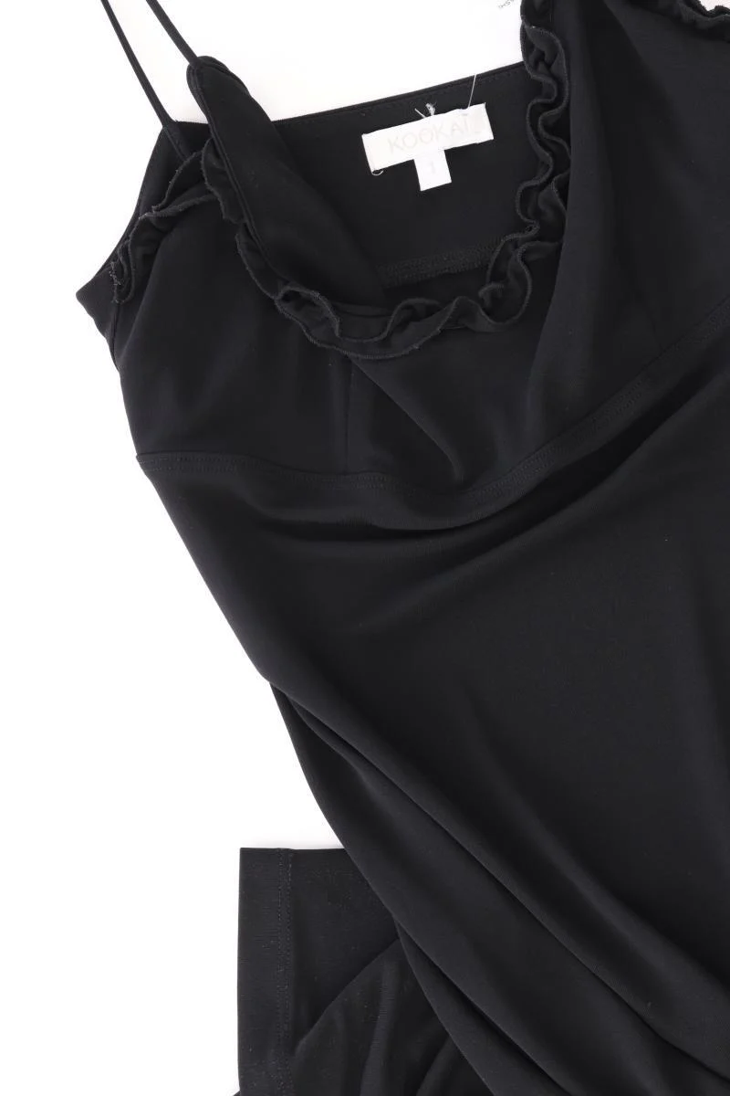 Kookai Trägerkleid Gr. 34 Vintage schwarz aus Polyester