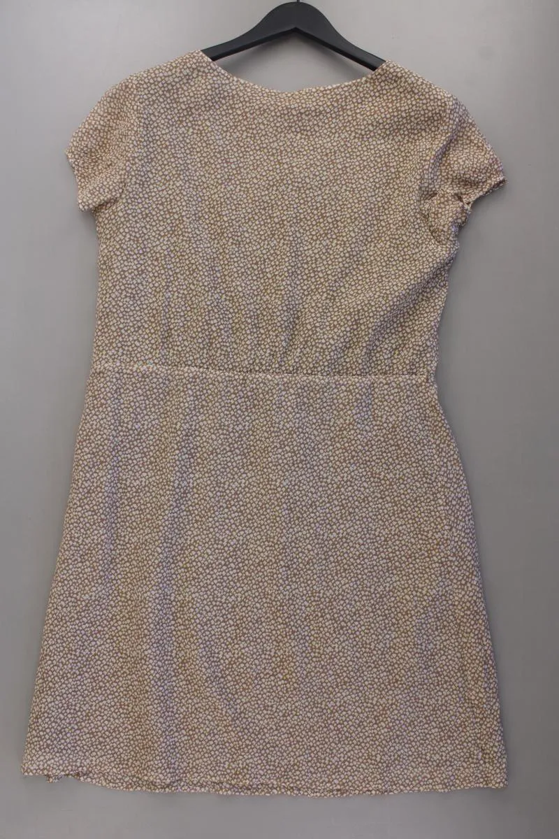 Esprit Kurzarmkleid Gr. 44 braun aus Polyester