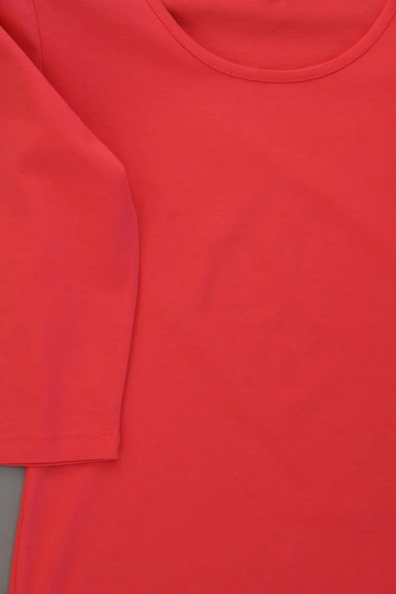 Street One Shirt Korallrot Gr. 38 neuwertig 3/4 Ärmel aus Baumwolle