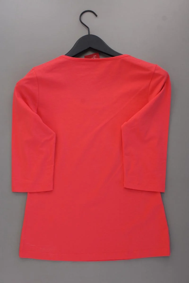 Street One Shirt Korallrot Gr. 38 neuwertig 3/4 Ärmel aus Baumwolle