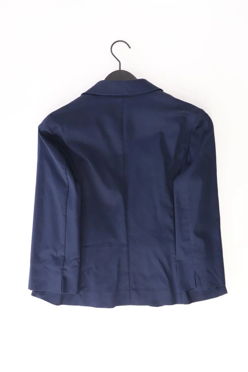 Hallhuber Regular Blazer Gr. 40 blau aus Baumwolle