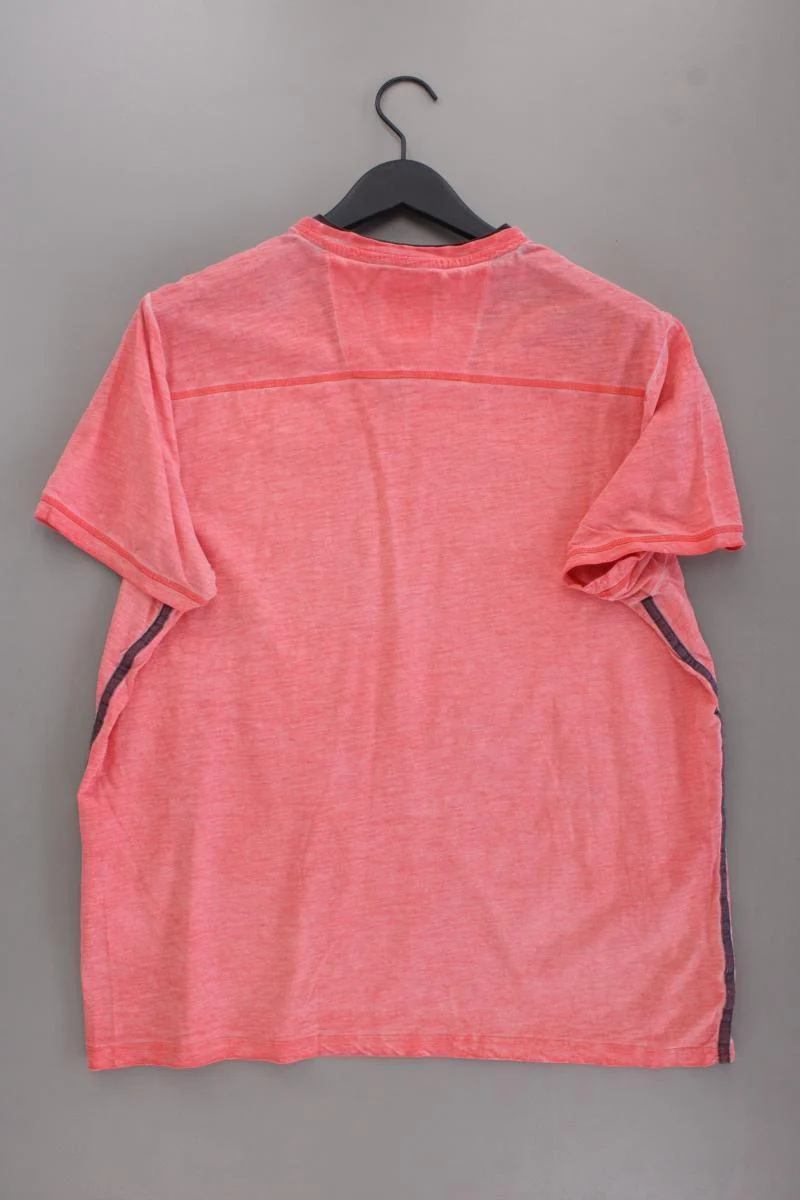 s'questo Printshirt für Herren Gr. XL Kurzarm rosa aus Baumwolle