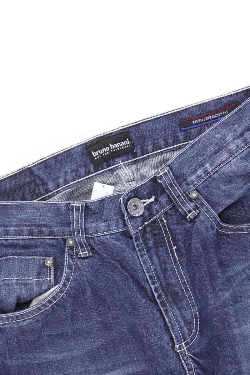 Bruno Banani Straight Jeans für Herren Gr. W31/L32 Modell Rayen blau