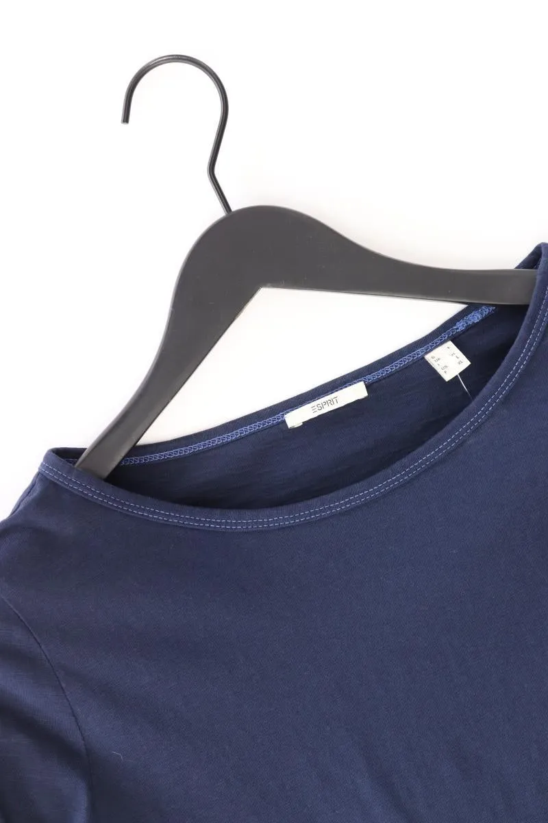 Esprit Longsleeve-Shirt Gr. L Langarm blau aus Baumwolle