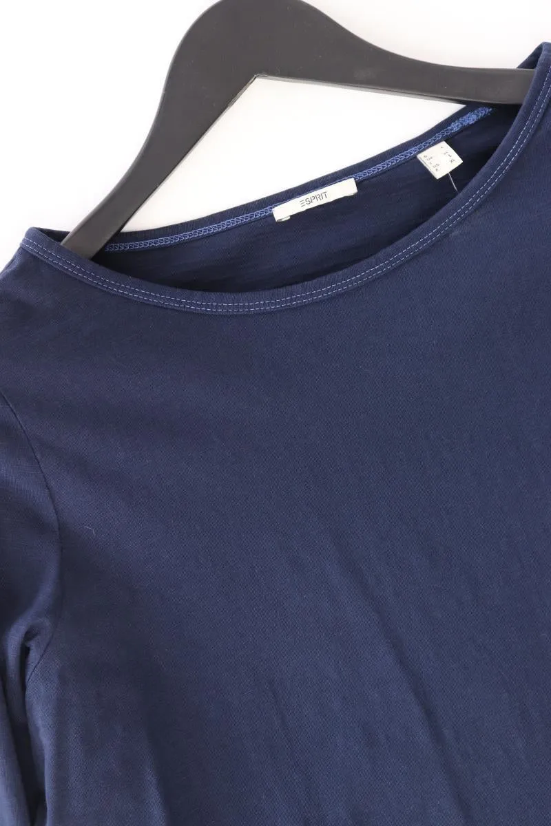 Esprit Longsleeve-Shirt Gr. L Langarm blau aus Baumwolle