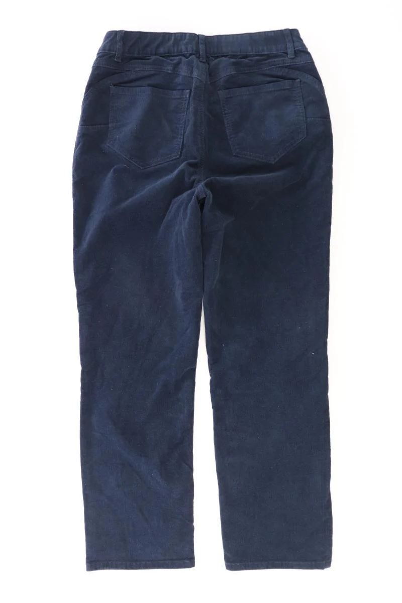 Helena Vera Cordhose Gr. Kurzgröße 20 blau aus Baumwolle