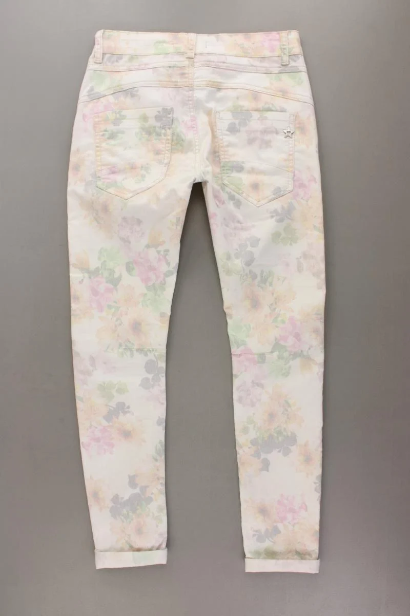 LEXXURY Hose Gr. 34 mit Blumenmuster mehrfarbig