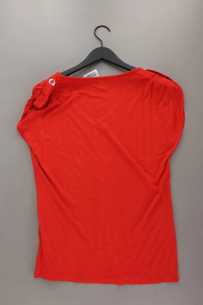 Création L. Shirt Gr. 44 Kurzarm orange aus Viskose