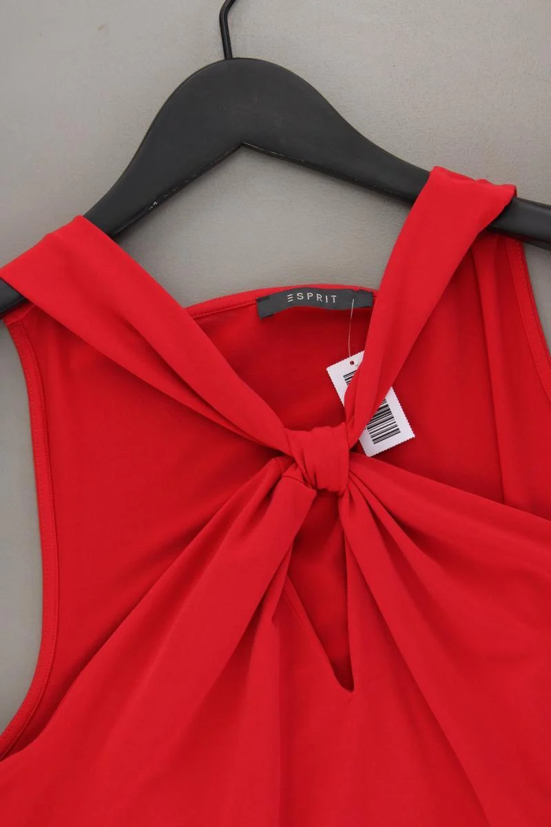 Esprit Trägertop Gr. XL neuwertig rot aus Polyester