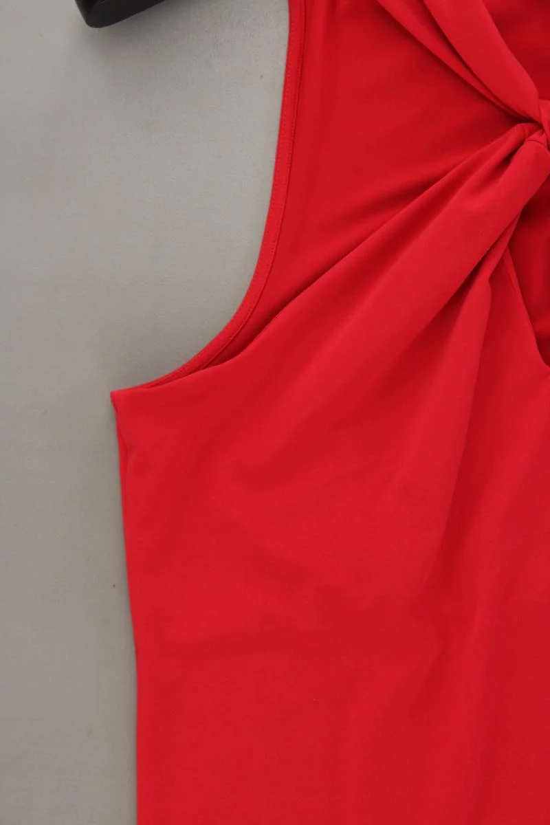 Esprit Trägertop Gr. XL neuwertig rot aus Polyester