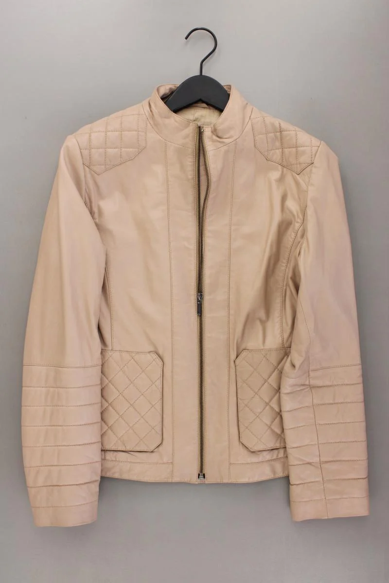 Reverso Lederjacke Gr. 42 creme