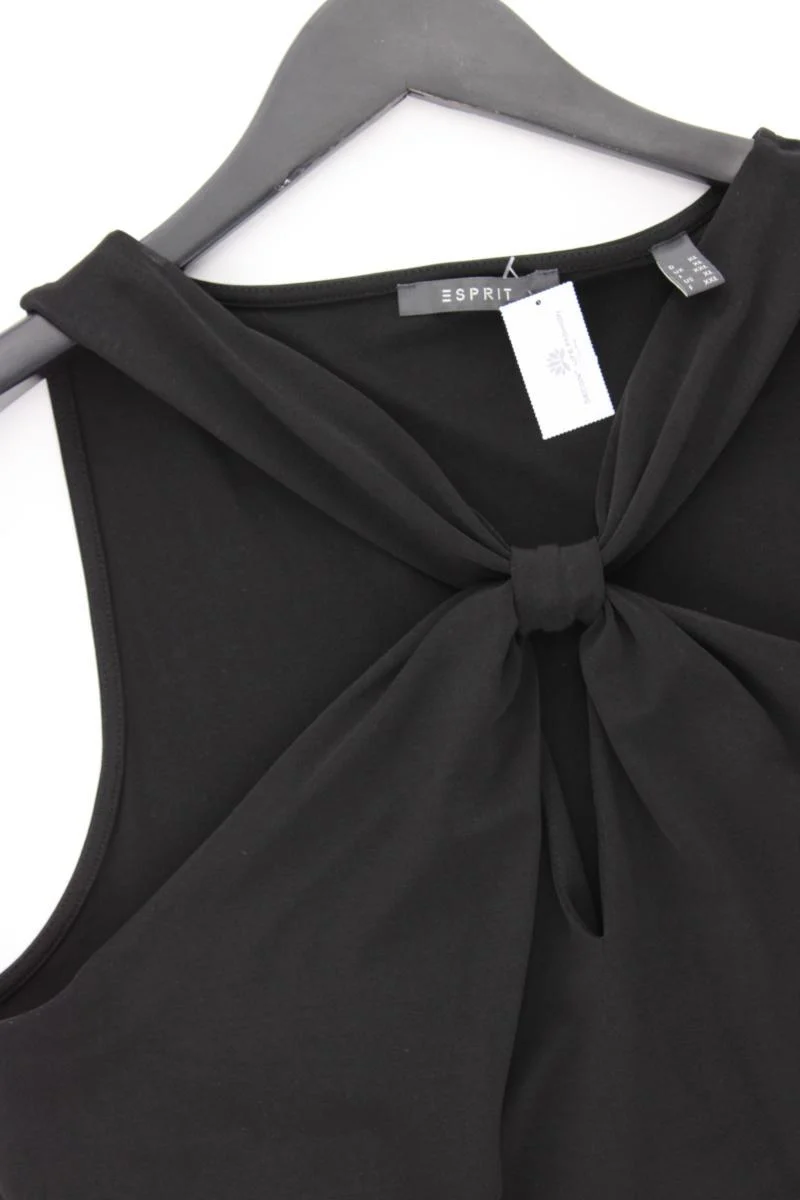 Esprit Trägertop Gr. XL neuwertig schwarz aus Polyester