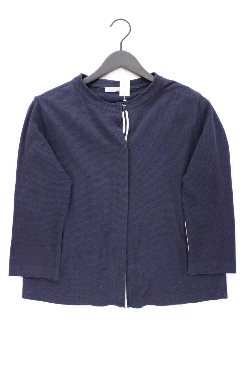 Betty & Co. Strickjacke Gr. 40 3/4 Ärmel blau