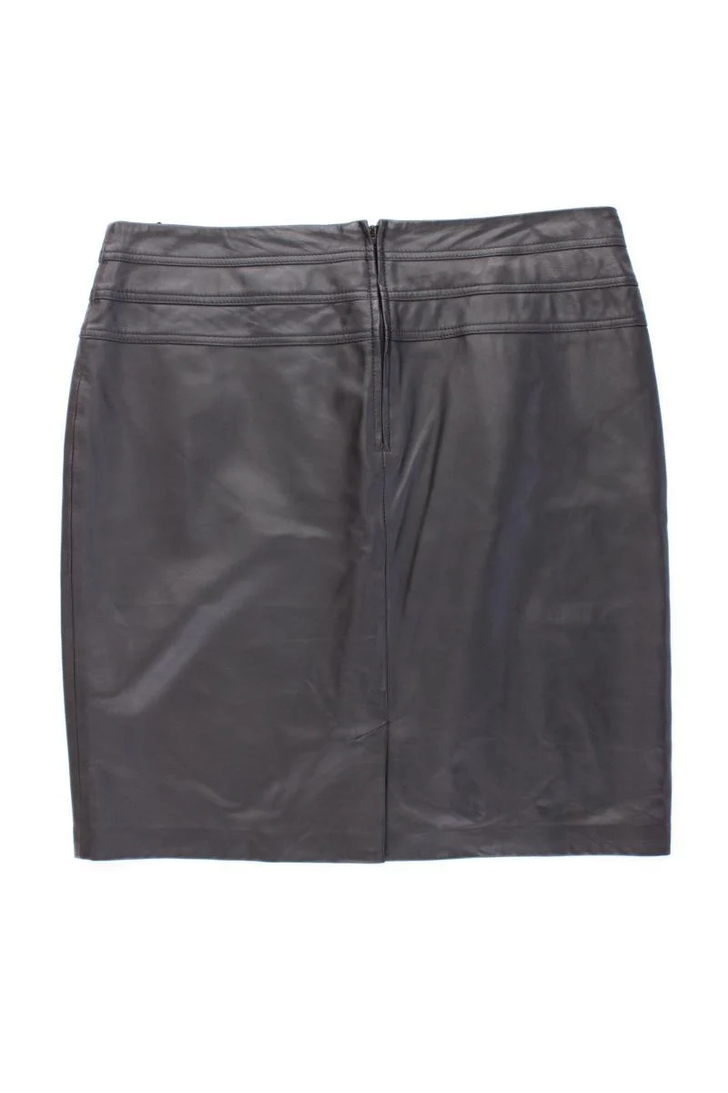 Betty Barclay Vintage Lammlederrock Gr. 42 schwarz