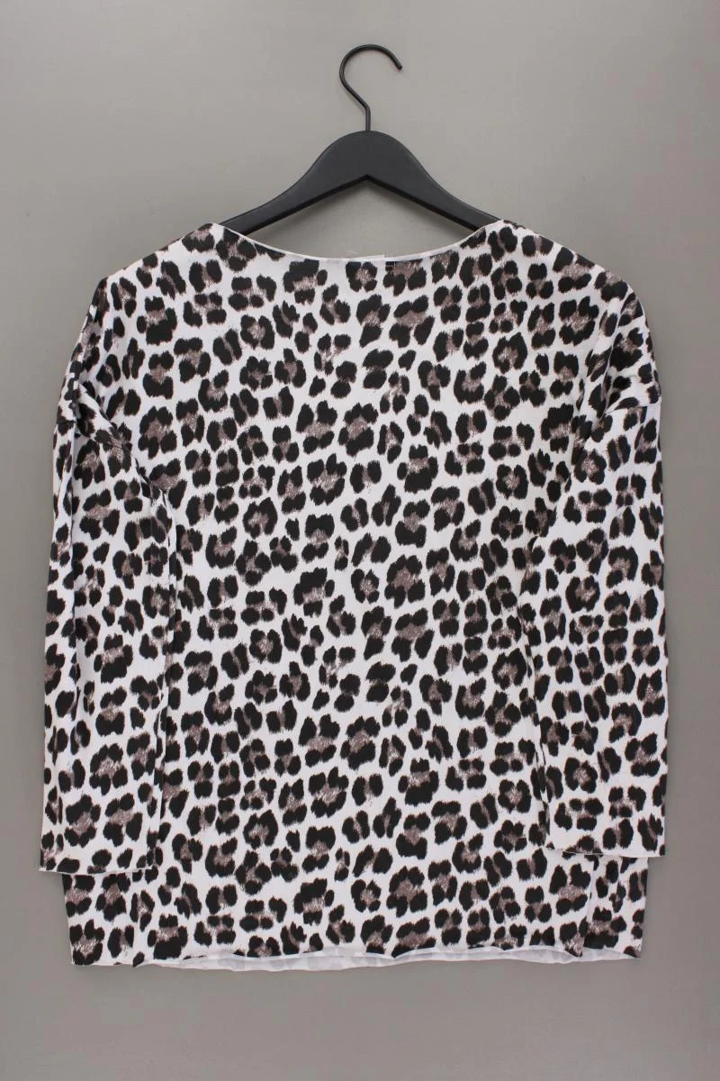 Made In Italy Langarmshirt Gr. 40 mit Tierdruck braun aus Baumwolle