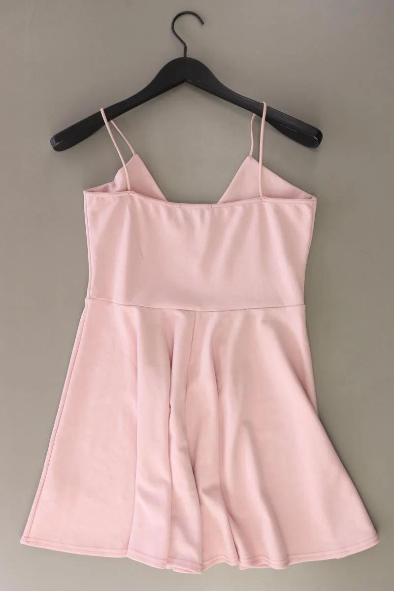 MISSGUIDED Minikleid Gr. 40 Träger rosa aus Polyester
