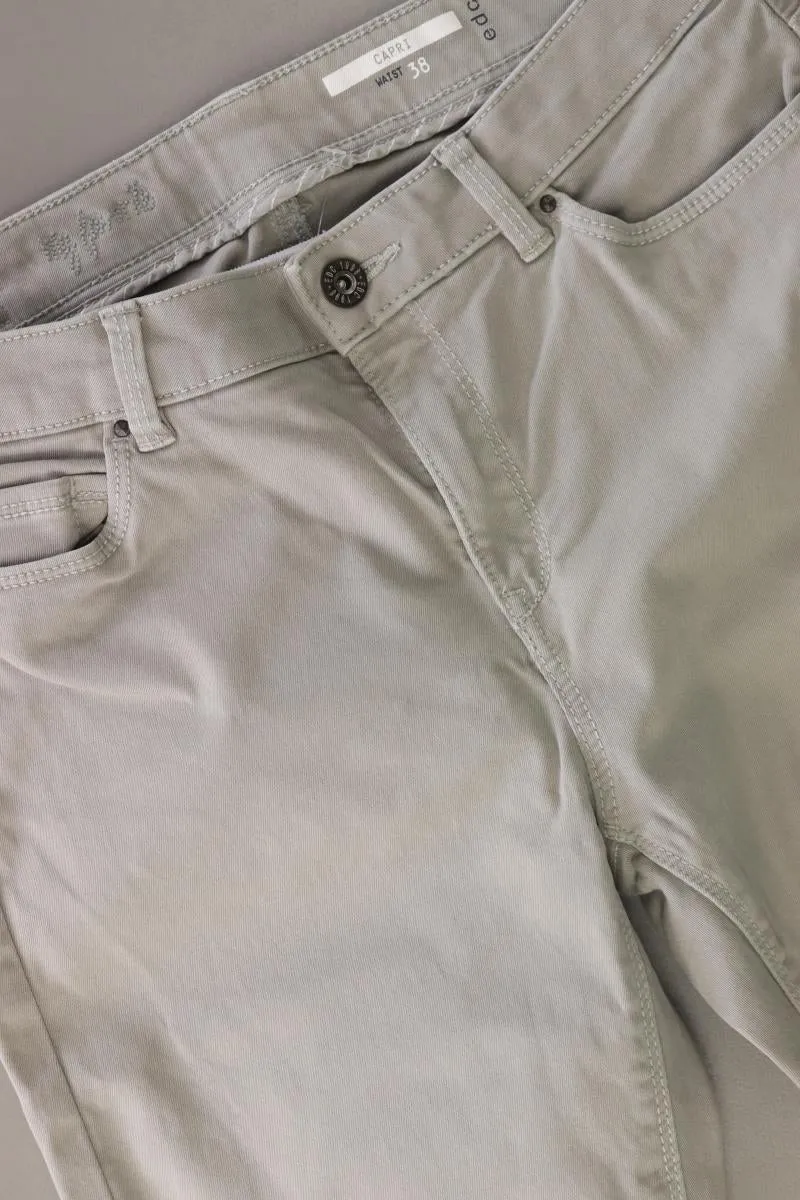 edc by Esprit 7/8 Hose Gr. 38 grau aus Baumwolle