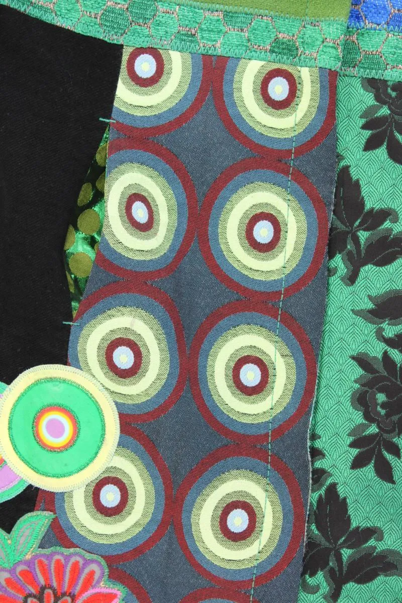 Desigual Slim Mantel Gr. 44 mehrfarbig aus Baumwolle