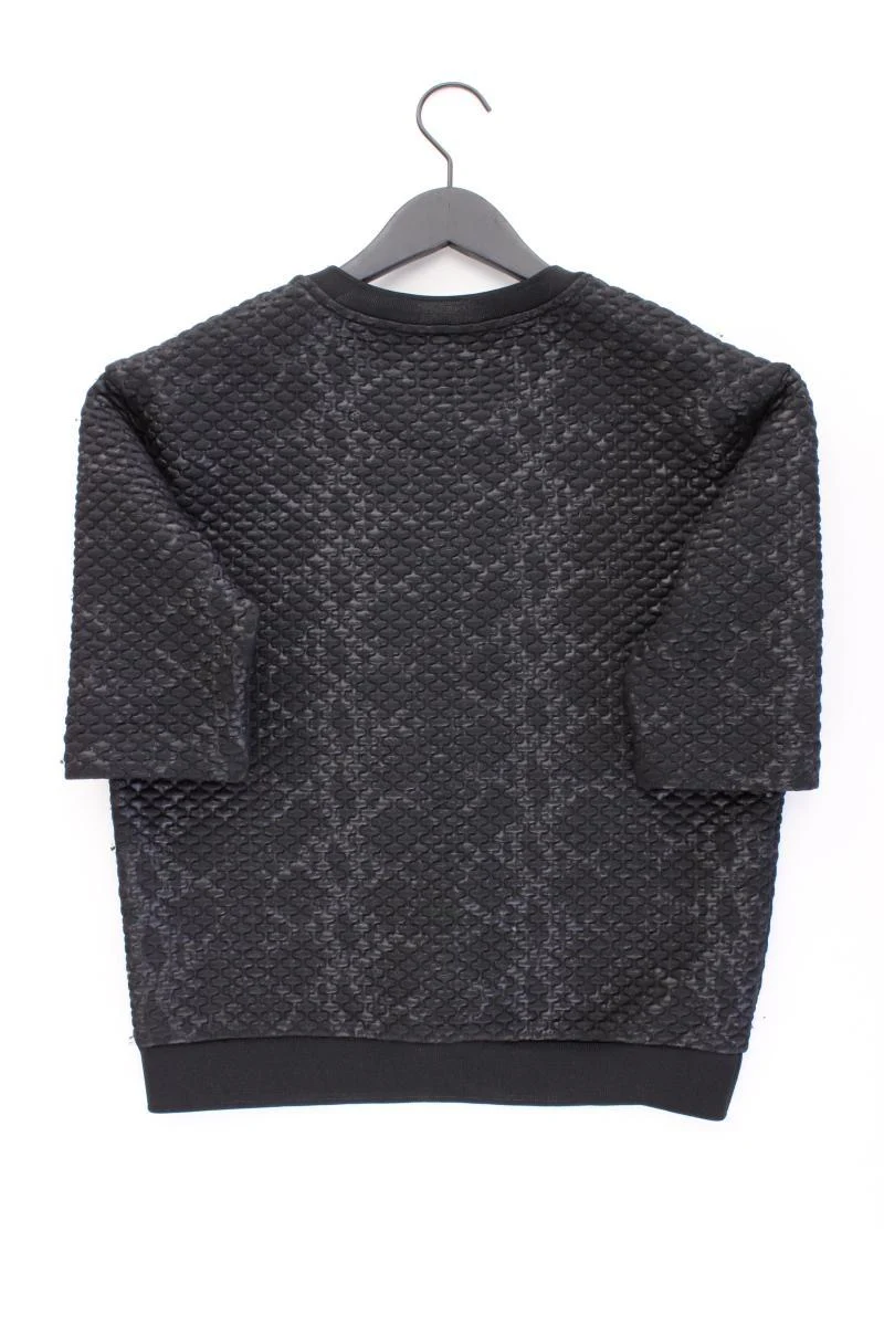 Hugo Boss Kurzarmpullover Gr. S schwarz aus Polyester
