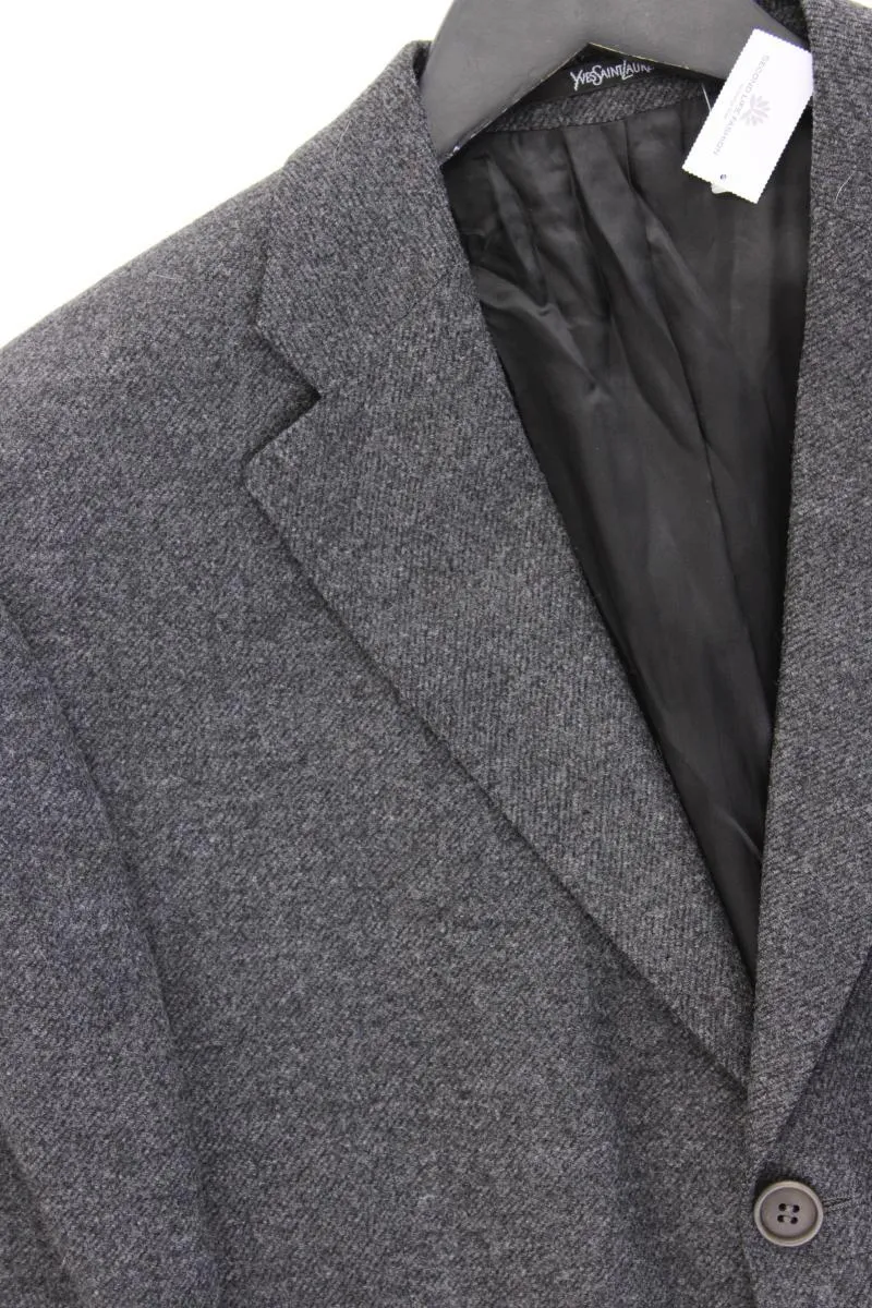 Yves Saint Laurent Wollsakko für Herren Gr. Kurzgröße 26 Vintage grau