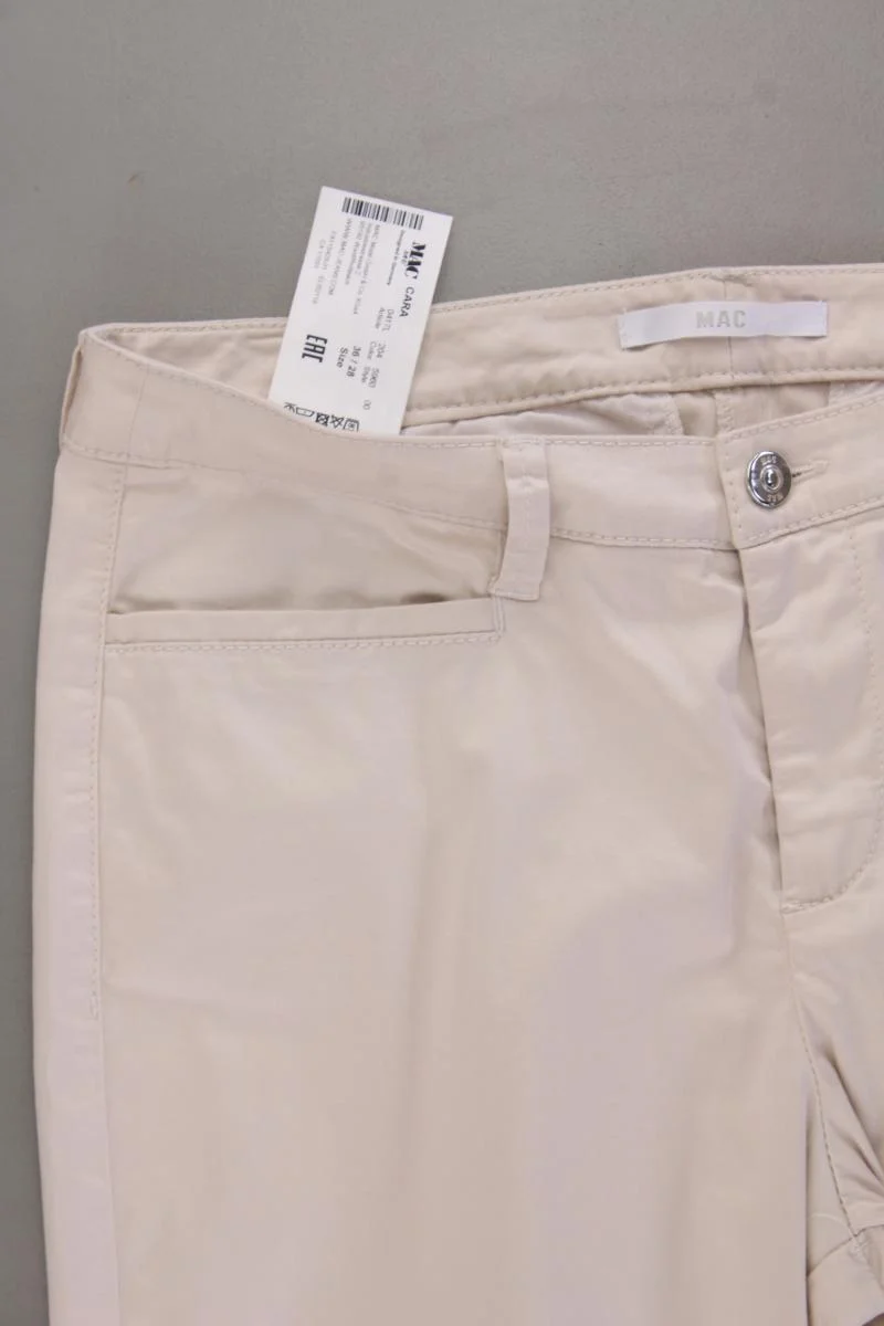 MAC 7/8 Hose Gr. 36/L28 Modell Cara creme aus Baumwolle