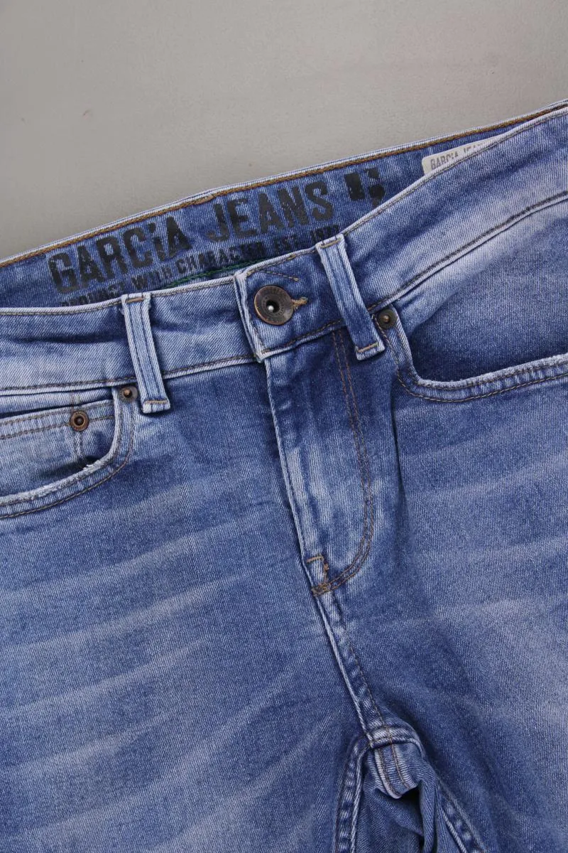 Garcia Jeans Skinny Jeans für Herren Gr. XS Modell Fermo blau aus Baumwolle
